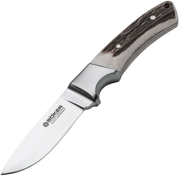 BO121535HH.jpg Boker Integral Hunter Fixed Blade - Stag Handle 440C