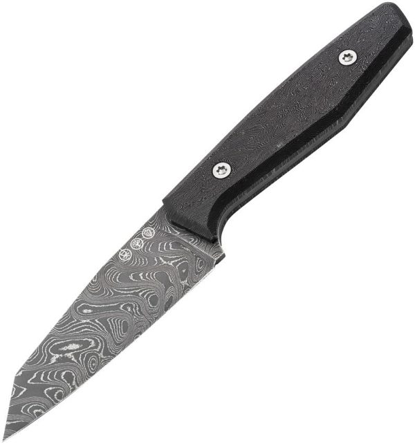 Boker AK1 Damascus Fat Carbon - Space Coral 3.13in