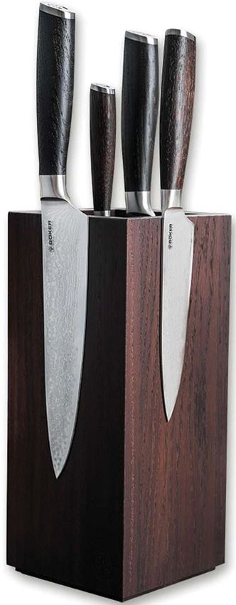 Boker Messer-Set VG-10 Damascus 4-Piece Knife Block
