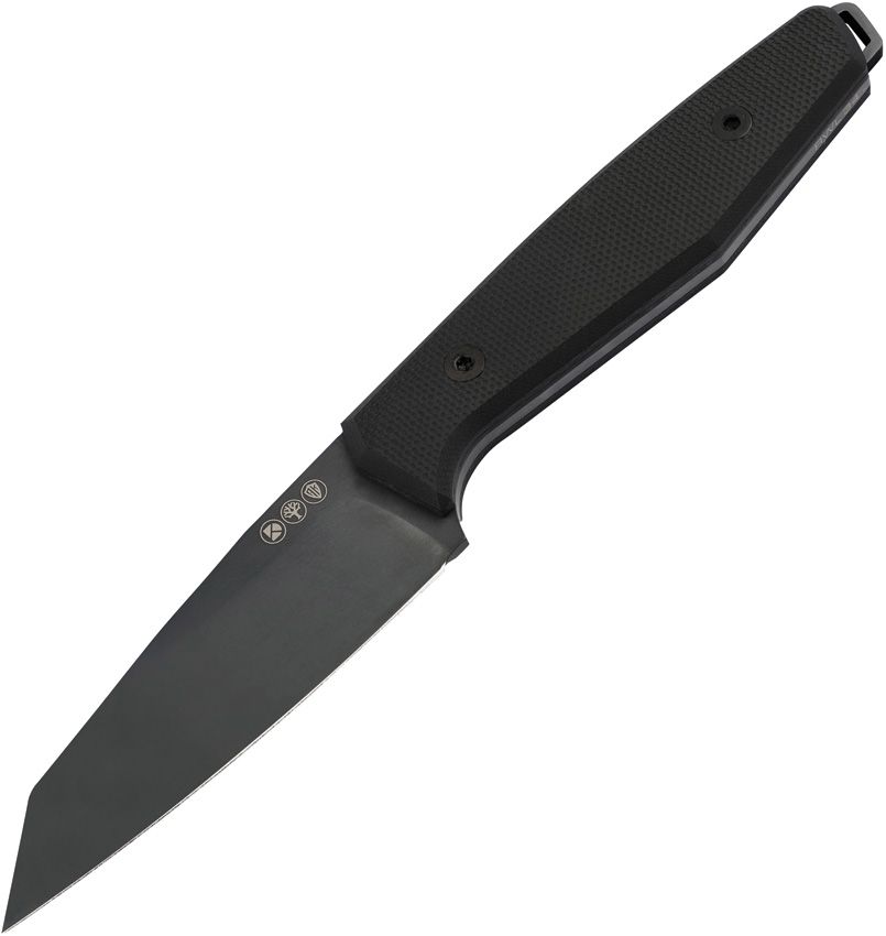 Boker AK1 Reverse Tanto Fixed Blade Knife 3.13" Black with Sheath