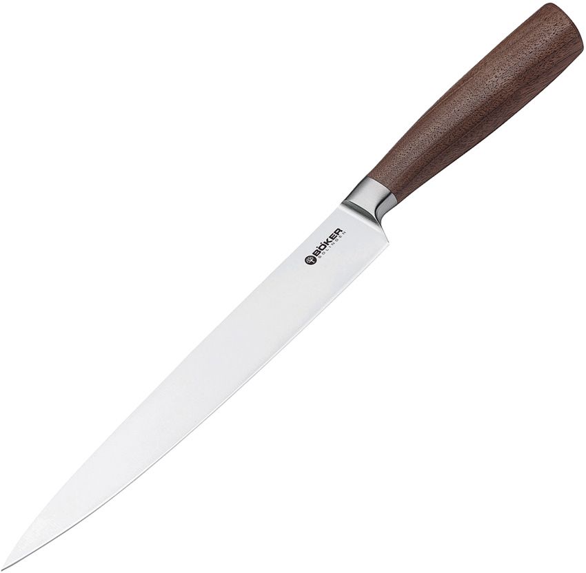 Boker Core Carving Knife 8.13" Satin X50CrMoV15 Walnut