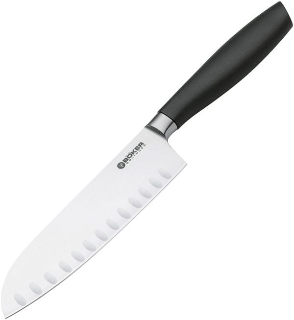 BO130835.jpg Boker Core Pro Santoku Fluted - X50CrMoV15 Stainless