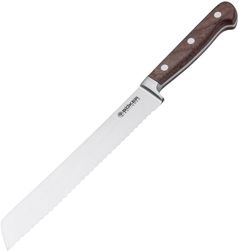 Boker Heritage Bread Knife 8.13in Serrated Stainless