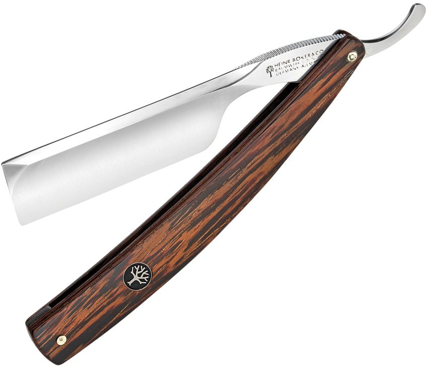 BO140534.jpg Boker Celebrated Wenge Razor Folding Knife 3.75" Carbon Steel