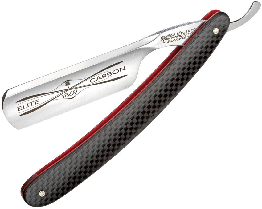 Boker Elite Carbon 3.0 Folding Razor 3.25in Carbon Steel