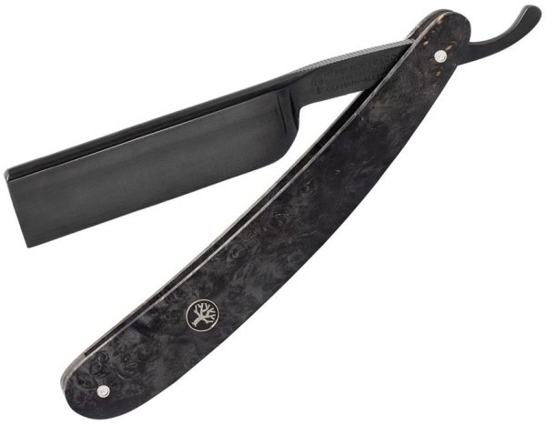 BO140919.jpg Boker Black Amboina Razor - Carbon Steel Straight Razor