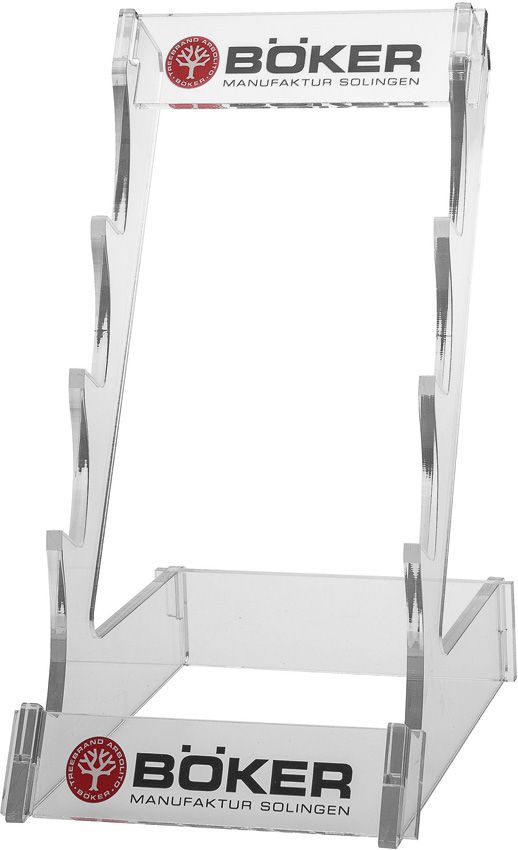 Boker Fixed Blade Display Stand - Four-Knife Acrylic Holder