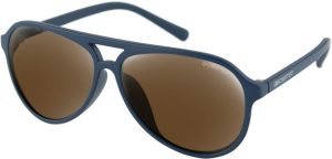 Bobster Maverick Matte Navy Frame Brown HD Silver Mirror Lens