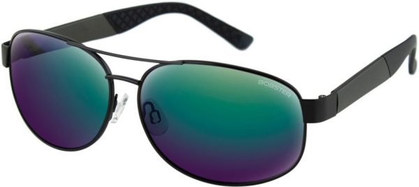 Bobster Commander Sunglasses Black Brown HD Lens