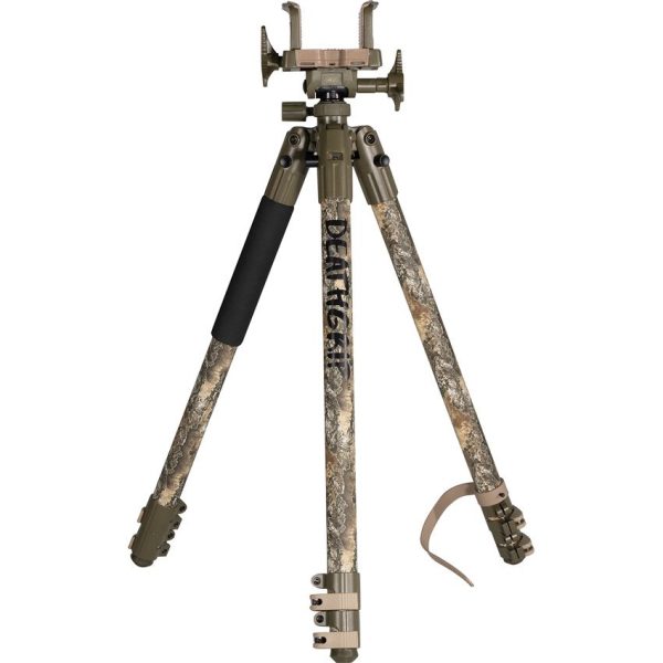 BOG Death Grip Tripod RealTree Camo Shooting Rest 59"
