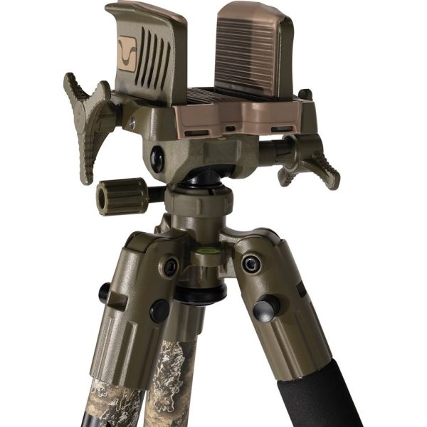 BOG Death Grip Tripod RealTree Camo Shooting Rest 59"