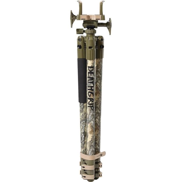 BOG Death Grip Tripod RealTree Camo Shooting Rest 59"