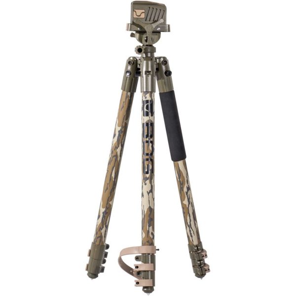 BOG Death Grip Tripod Bottomland Camo Hunting Shooting Stand