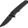 Boker Magnum Blackjay Button Lock - Black G10