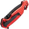 Donges Basic Rescue Linerlock - Red Handle