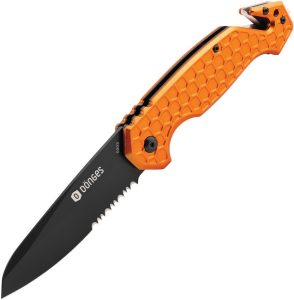 Donges Basic Rescue Linerlock - Orange Handle