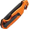 Donges Basic Rescue Linerlock - Orange Handle