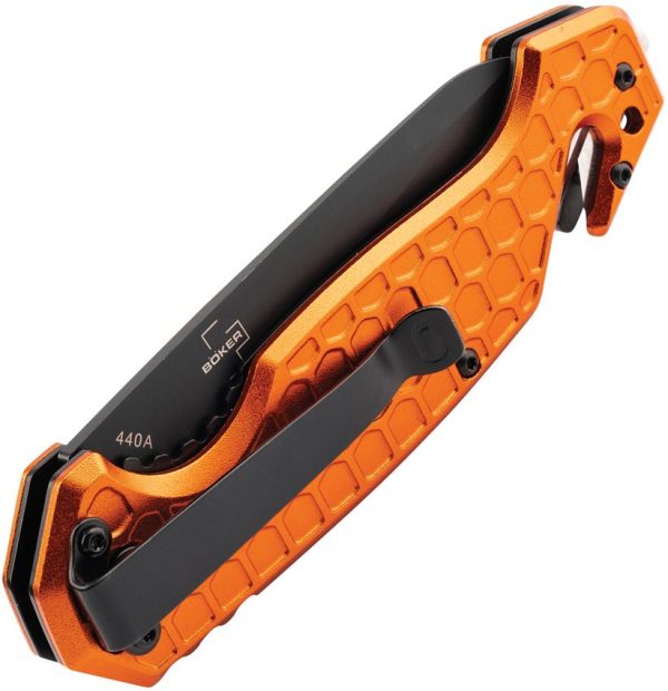 Donges Basic Rescue Linerlock - Orange Handle