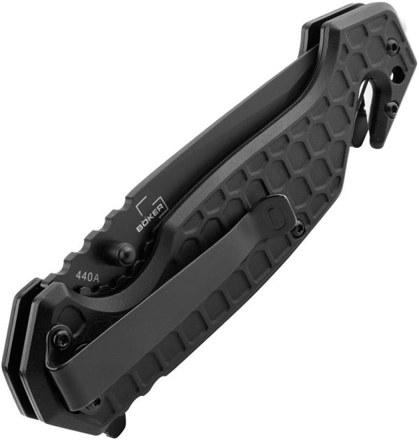 Donges Basic Tactical Linerlock - Black Tanto
