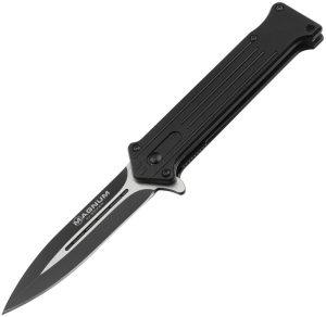 Boker Magnum Intricate A/O Linerlock - Black Aluminum