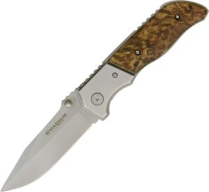 Boker Magnum Forest Ranger Linerlock - Burl Wood