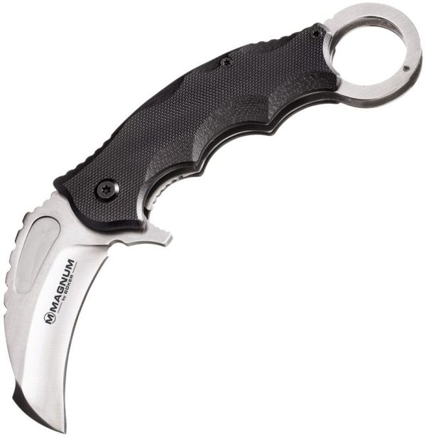 BOM01RY115.jpg Boker Magnum Alpha Kilo A/O Karambit - Black G10
