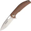 Boker Magnum Toxicofera Linerlock - Brown Micarta