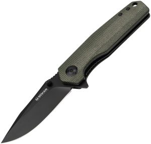 Boker Magnum Field Flipper Linerlock - Green Micarta