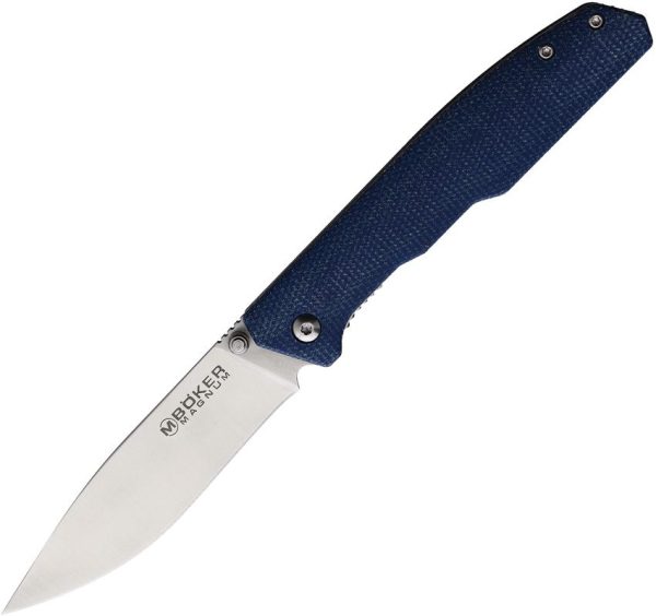 Boker Magnum Deep Blue Linerlock - Blue Micarta