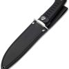 Boker Magnum Sledgedog Fixed Blade - Black TPR Handle