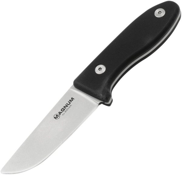 Boker Magnum Kid's Knife II Fixed Blade - 440C Satin