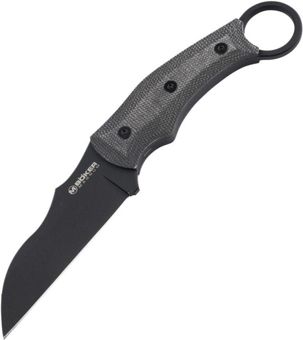 Boker Magnum Straight Karambit - Black 7Cr17MoV