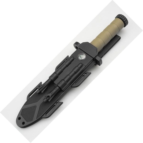 Boker Magnum M-Spec Survival Knife - 7Cr17MoV Sawback