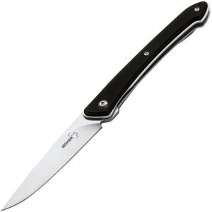 BOP01BO244.jpg Boker Plus Spillo VG-10 Linerlock - Black G10