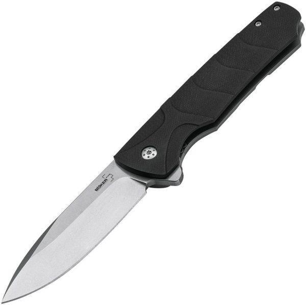 Boker Plus Ridge Framelock D2 Black G10