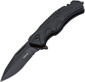 BOP01BO321.jpg Boker Plus Savior 2 Linerlock Black EDC Knife