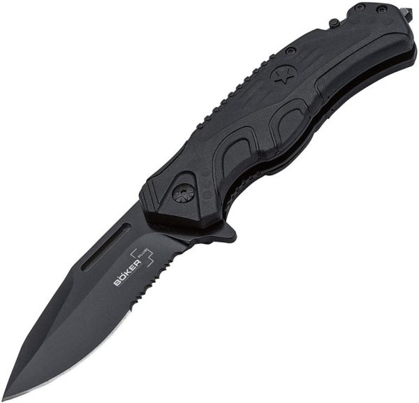 Boker Plus Savior 2 Linerlock Black EDC Knife