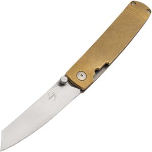Boker Plus Tenshi Linerlock Modified Tanto Brass
