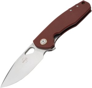 Boker Plus Little Friend Linerlock CPM S35VN Red G10