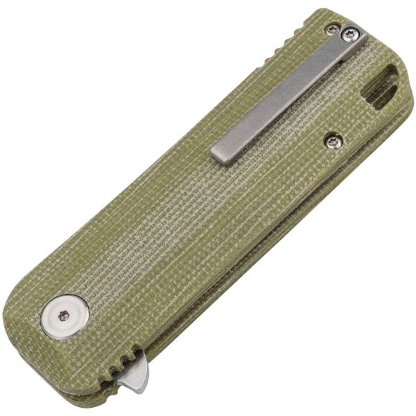 Boker Plus Baba Yaga Linerlock - M390 Green Micarta