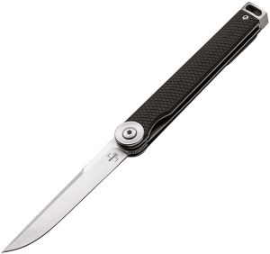 BOP01BO390.jpg Boker Plus Kaizen Linerlock - D2 Black G10
