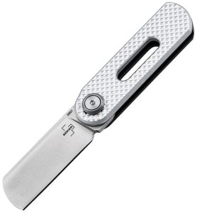 BOP01BO498.jpg Boker Plus Ovalmoon Swivel Folder - Aluminum Chisel Grind