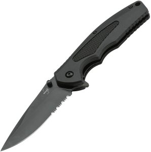 BOP01BO506.jpg Boker Plus NGA Linerlock A/O All Black - Assisted D2