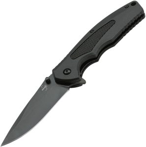 BOP01BO507.jpg Boker Plus NGA Linerlock Assisted Opening Black D2