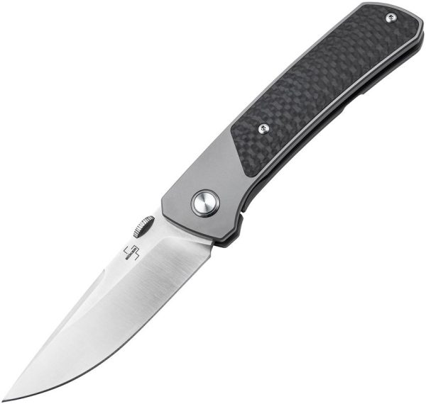 Boker Plus Conductor Framelock Carbon Fiber CPM S35VN
