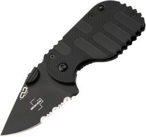 BOP01BO526.jpg Boker Plus Subcom 2.0 Framelock Black Serrated D2