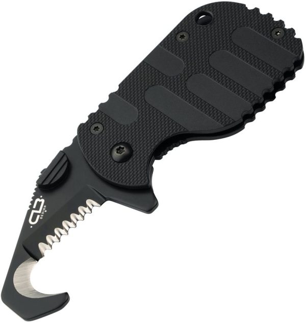 Boker Plus Rescom Framelock Guthook Serrated D2