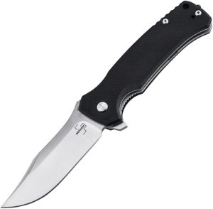 BOP01BO552.jpg Boker Plus M.E.R.K. 1 Linerlock - Black G10 D2