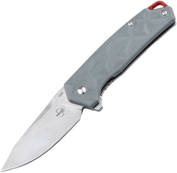BOP01BO553.jpg Boker Plus Gemtek Framelock Gray - D2 Stonewash