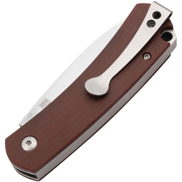 Boker Plus Boston Slip Joint - Burgundy G10 D2